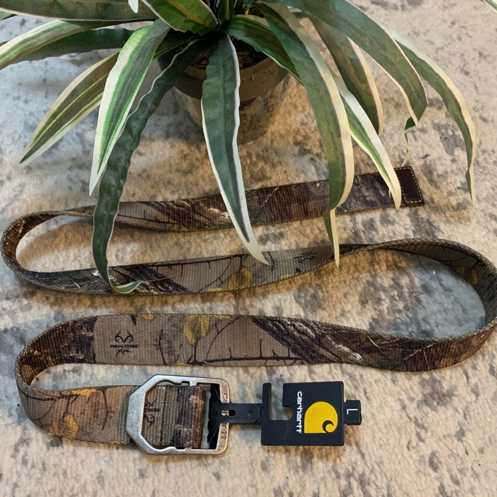 Carharrt camo web belt